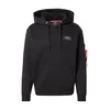 ALPHA INDUSTRIES Majica Mirror siva/temno rdeča/črna/bela