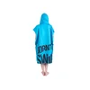 Borntoswim poncho turquoise m