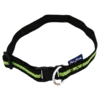 Pet Line Ogrlica za pse, 15mm, 30-47cm, Zeleno-crna
