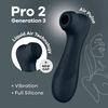 Satisfyer Pro 2 Generation 3 with Liquid Air Technology Black