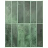 Pravougaona keramika 20 pcs Tamnozelena 29 x 23 x 0,08 cm