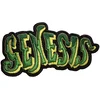 Genesis Classic Logo Cut-Out Iron-On Patch Green