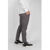 Doumos Muške pantalone sa dezenom, Sive