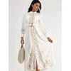MSN Collection Obleka Midi bela