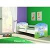 Deciji krevet ACMA II 140x70 + dusek 6 cm WHITE27