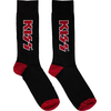Kiss Nogavice Red Logo Black 39-45