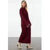 Trendyol Modest Ženska haljina Tctaw25Eb00001, Bordo