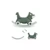 HAUCK njihalica 3u1 Fox, Green