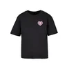 Mister Tee Majica Heart Cage Rose smaragd/roza/temno roza/črna