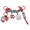 CANPOL Igračka za kolica Niz sensory toys - red