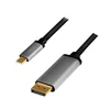 slomart LogiLink USB-C na DisplayPort kabel, 4K 60Hz, aluminijast, 1.8m
