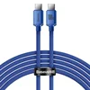 BASEUS Kabel za hitro polnjenje in prenos podatkov USB-C USB-C 100 W 2 m modra
