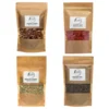 Komplet superživil - pekan orehi 500 g + goji orehi 500 g + konopljina semena 500 g + chia semena 500 g