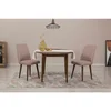 Hanah Home Set trpezarijski sto i 2 trpezarijske stolice Vina 0900 Orah