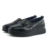 Mona Shoes Ženske mokasine, Kožne, Crne