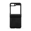 Maska za telefon LEATHER CASE za Samsung Z FLIP 5, Crna