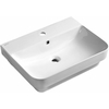 Umivalnik SOTT AQUA, 48 cm, vgradni - Bela - 24 - 42.00 - Keramika - Obešen na steno – vijaki - Da - Isvea - SOTT AQUA - 48.00 - 1 odprtina - Rectangle - Umivalnik - 48x15x42 cm