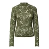 YAS Bluza YASLacey oliva