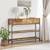 Konzolna stolica Staro drvo 100 x 25 x 75 cm Konstruirano drvo