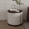 HANAH HOME Pomoćni stočić Vexana Walnut