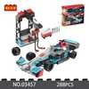 Cogo trkački auto - formula, plava - broj delova: 288 ( 93659 )