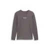 TOM TAILOR DENIM Majica antracit/bela