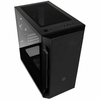 SilverStone FARA H1MB-G, Ohišje Micro-ATX, vzorec satovja, kaljeno steklo, črno