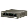 TEF1105P-4-63W 5-Port 10/100Mbps Desktop Switch with 4-Port PoE