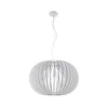 Eglo 95034 - Luster na sajli STELLATO 1xE27/60W/230V prečnik 70 cm bela