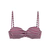 VENICE BEACH Bikini zgornji del bordo / bela