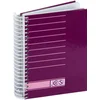 Ancor Notes A6 črte trde platnice, 120 listov,#4736.05 Lila