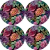 Bertoni Home Unisexs 4 Thick Round Table Pads Set Enigma