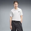 Mens Puma Essentials No. 1 Logo Pique Polo T-Shirt, White T-Shirt, Size XS T-Shirt, Clothing