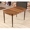 Hanah Home Trpezarijski sto na razvlačenje Trend Barok, 132-170 cm, Orah