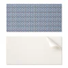 shumee Komplet samolepilnih PVC ploščic z geometrijskim vzorcem 10x40x20 cm