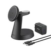 ANKER MagGo Bežični Dock Stand 3u1, sa kablovima i zidnim punjačem, crni