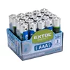 Extol Energy Cinkov-kloridne baterije, 20ks, 1,5V AAA (R03)