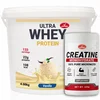 Olympic Ultra Whey Protein Vanila 4kg + Olympic Creatine Monohydrate 500g