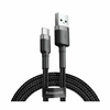 BASEUS CAFULE TYPE-C CABLE 50CM GREY/BLACK