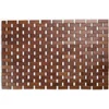 Kupatilska prostirka 40x60cm bamboo Mahogany