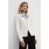 Jopica Pepe Jeans IZABEL CARDIGAN ženska, bež barva, PL702225