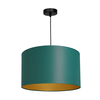 Luster na sajli ARDEN 1xE27/60W/230V prečnik 40 cm zelena/zlatna
