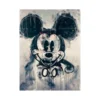 Canvas Slika na platnu Crno beli Mickey Mouse, 90x120cm
