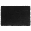 Vidaxl Predpražnik za vrata črne barve 40x60 cm taftana kokosova vlakna