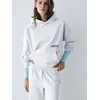 Pull&Bear Majica PACIFIC INSPIRED temno modra/pegasto siva