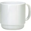 Ornamin plastična skodelica 250 ml, bela