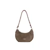 LANCASTER Paris Torba za čez ramo Lancaster Sac besace Zippé S Suede Chtaigne rjava