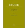 BRAHMS:TWO RHAPSODIES OP.79 FOR PIANO