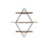 Wallxpert Prizma Raf Buyuk Boy Salon Tipi 2 Zidna polica, 70x16x60 cm