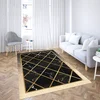 Conceptum Hypnose Tepih CG_215, Pravougaoni, 180x280 cm, Crno-zlatne boje